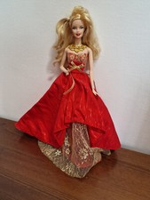 "MATTEL" Barbie "Magia delle Feste" Edizione del 2015, altezza 30 cm. Perfetta!