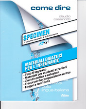 COME DIRE - CASSINOTTI - ATLAS - PER L'INSEGNANTE - VEDI NOTE