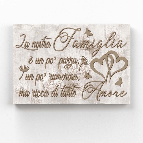 Quadro shabby chic - con, frase