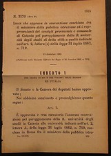 LEGGE - Approvata convenzione