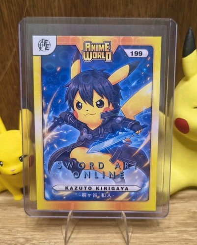Kazuto kirigaya pikachu - kazuto,