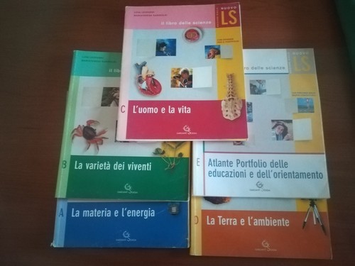 Nuovo linea scienze d - scienze, a-b-c-d-e