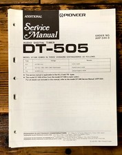 Pioneer DT-505 stereo