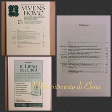Vivens Homo anno XXVII Luglio-Dicembre 2016 EDB  27/2