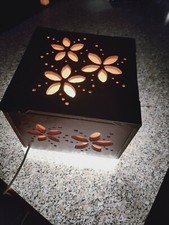 Lampada da tavolo legno e