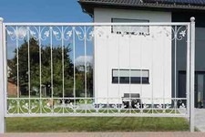 Recinzione in ferro battuto