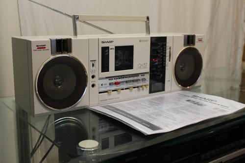 Sharp 37h stereo radio - sharp,