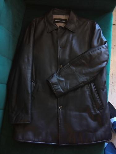 Enrico mandelli cappotto pelle - enrico,
