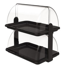 Vetrina a 2 ripiani espositore