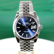 Orologio Rolex Datejust Blu