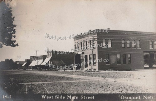 Osmond nebraska main street - osmond,,