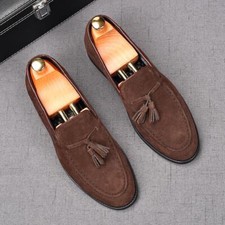 Mocassini uomo scamosciati