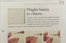 Scheda tecnica Punti Uncinetto