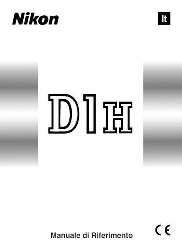 Per nikon d1h - d1h, manuale
