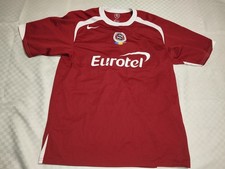 MAGLIA CALCIO SPARTA PRAGA NIKE #8 POBORSKY TG. M  EUROTEL Jersey Shirt TRIKOT 