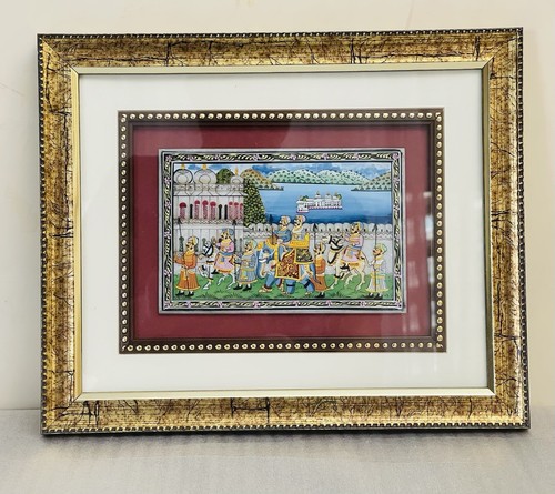 Miniatura indiana dipinto - , a