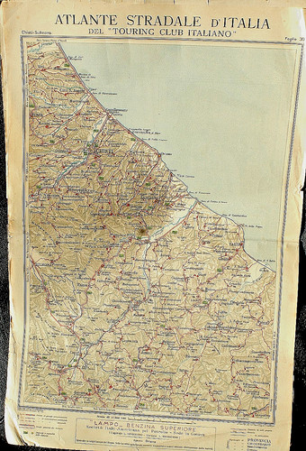 Cartina stradale chieti - cartina,