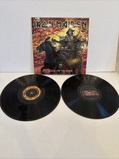 IRON MAIDEN DEATH ON THE ROAD DOUBLE PIC LP 2005 EMI