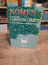 Il nuovissimo Campanini Carboni Nomen - Vocabolario Latino - Paravia (C53)