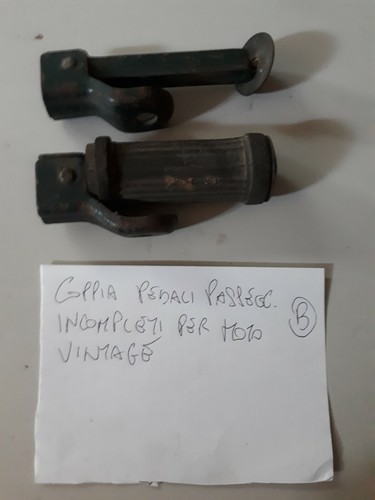 Coppia pedali passeggero - coppia,