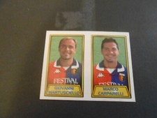 FIGURINA CALCIO MERLIN 2000 - GENOA - MARTUSCIELLO/CARPANELLI - N. 522