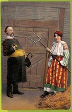 ae8608 - Cartoline VINTAGE POSTCARD - UCRAINA - Etniche - 1916