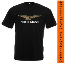 T-Shirt logo Sport Moto Guzzi Donna Uomo Unisex maglia maglietta taglia SMLXL2XL