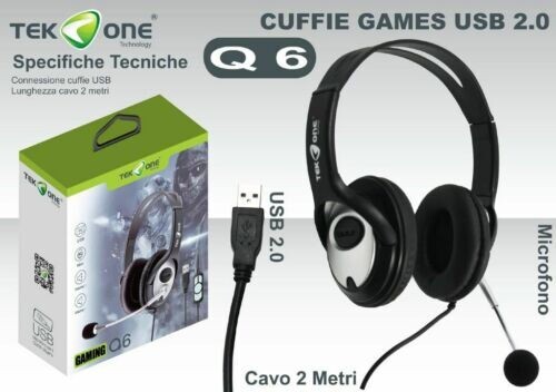 Cuffie gaming con microfono - cuffie,