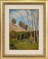 Giuseppe Palanti olio cm 33x24