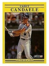 Singoli base baseball Fleer