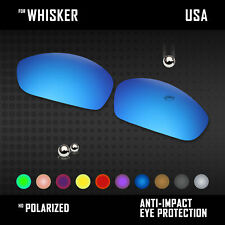 Lenti di ricambio polarizzate antigraffio per Oakley Whisker OO4141- 60mm Opt