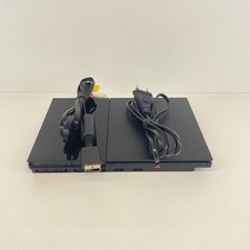 Console Sony Ps2 slim nera solo cavi Playstation 2 Scph-90004 funzionante