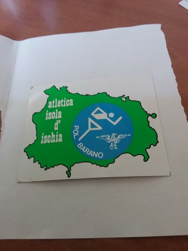 Adesivo atletica isola - adesivo,