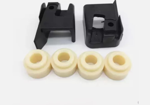 Excavator front glass pulley