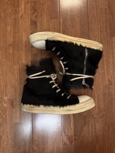 Rick owens ramone mohair - ramone, nero