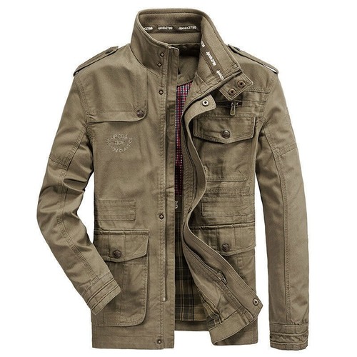 Giacca militare uomo cotone
