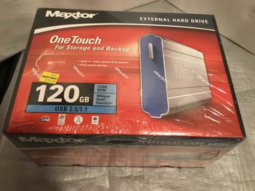 Maxtor external hard drive - external,
