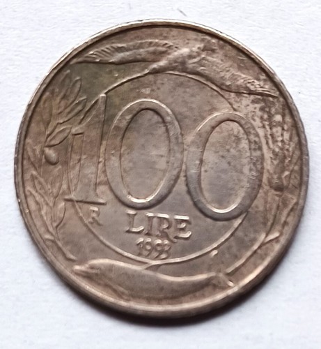Moneta italia 100 lire - da,