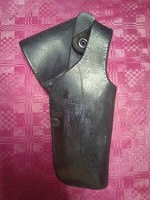 Fondina estrazione rapida cuoio nero beretta 92 . Vintage polizia