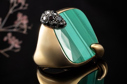 Anello pomellato ritratto - anello,
