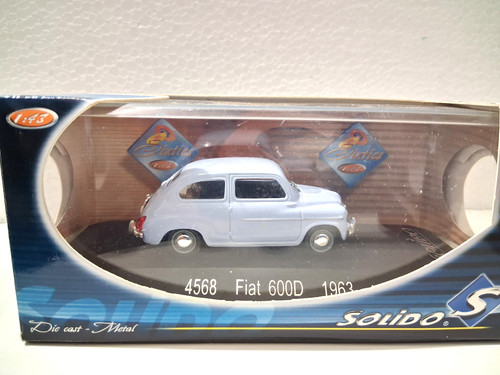 Solido 4568 fiat 600 - fiat, 1963