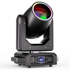 250W LED RGBW Moving Head DMX fascio con striscia luminosa 18 prismi spot luce