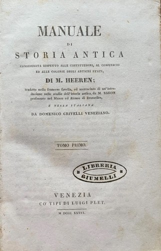 Heeren manuale di - heeren,