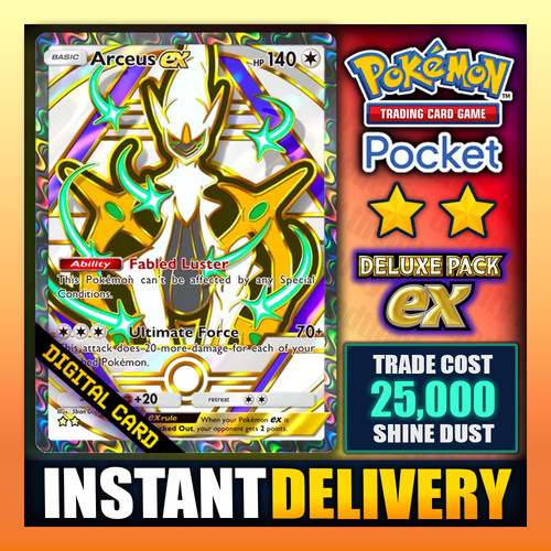 Pokemon tcg pocket arceus ex - pocket,