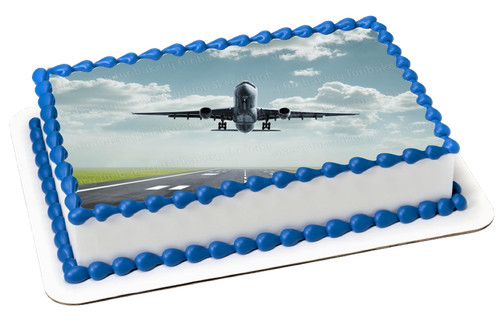Cake topper viaggio aereo