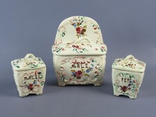 Contenitori ceramica sale pepe