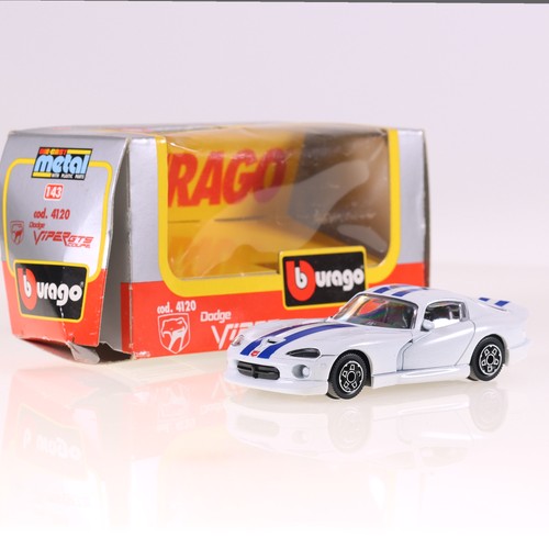 Burago dodge viper auto - dodge, 1/43