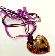 CUORE MURANO Glass Collana con