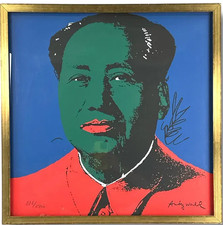 Andy Warhol Mao firmato e