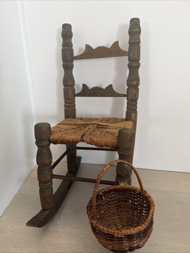 Sedia dondolo vintage per - sedia,
